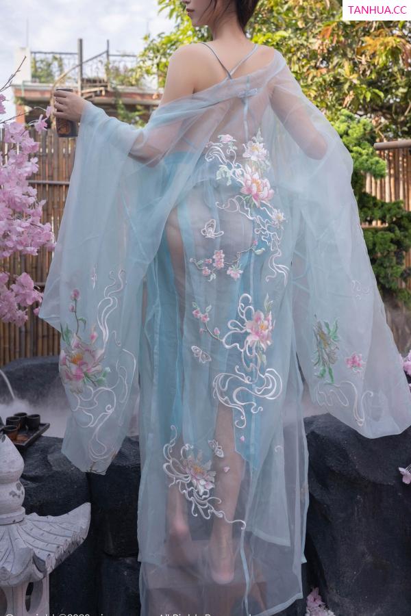 陈若依 抖娘利世 [XiuRen]高清写真图 2023.06.28 No.6991 利世 古装美腿第6张图片